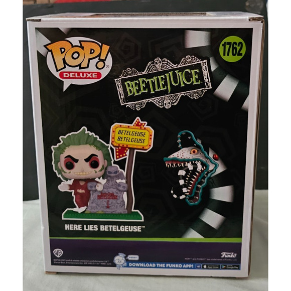 Funko Pop! Deluxe: Beetlejuice - Here Lies Betelgeuse - Target (Exclusive) #1762 - Picture 2 of 4
